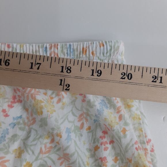 Lauren Ralph Lauren Black Label Pajama Set L Bermuda Shorts Notch Collar Floral - Picture 14 of 16